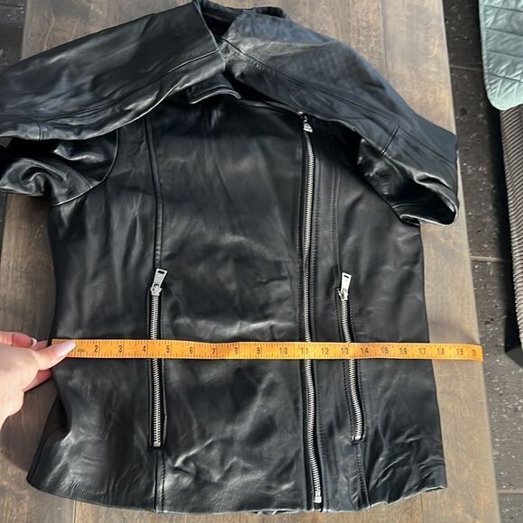 Lauren Ralph Lauren Soft lamb leather jacket Sz-Small - Picture 13 of 16
